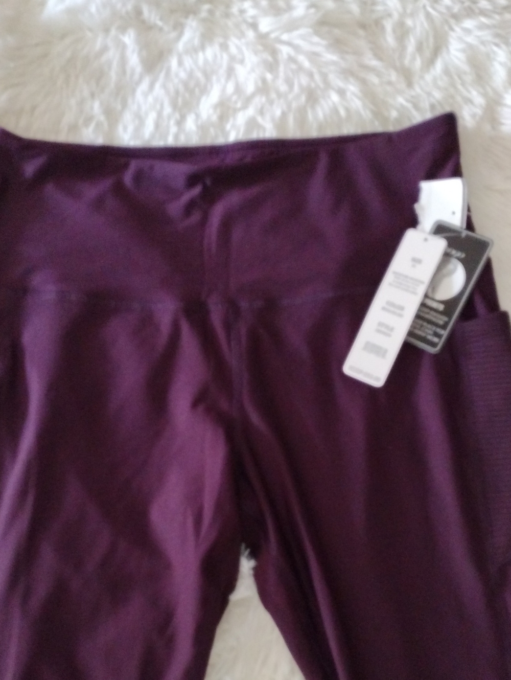 VOGO Athletica High-Waist Leggings in Plum